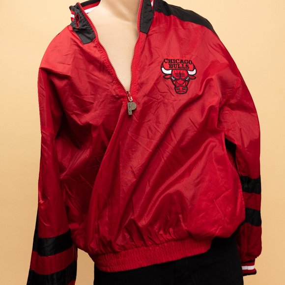 Chicago Bulls Vintage Reversible Players Pull Over - Picture 3 of 6